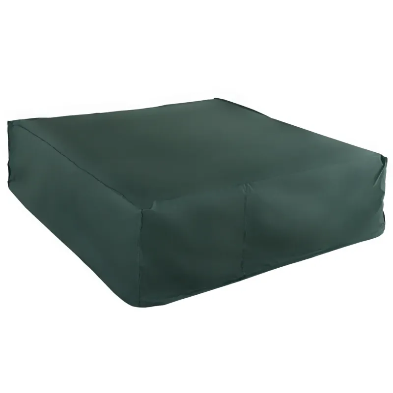 Square Outdoor Garden Furniture Set Cover, 230 x 230cm - Green
