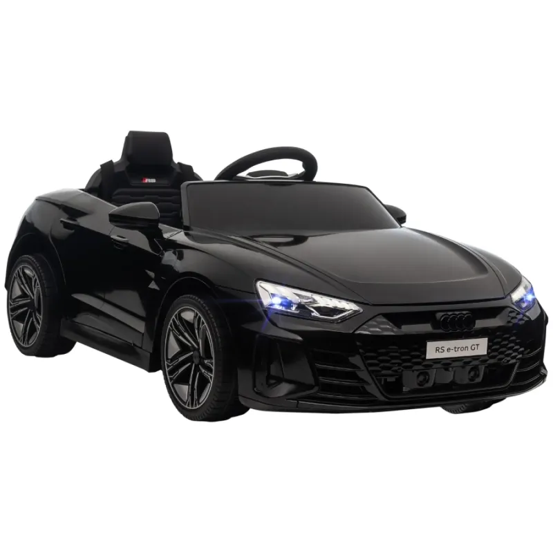 Audi Licensed RS E-tron GT 12V Kids Electric Ride-On Car - Black