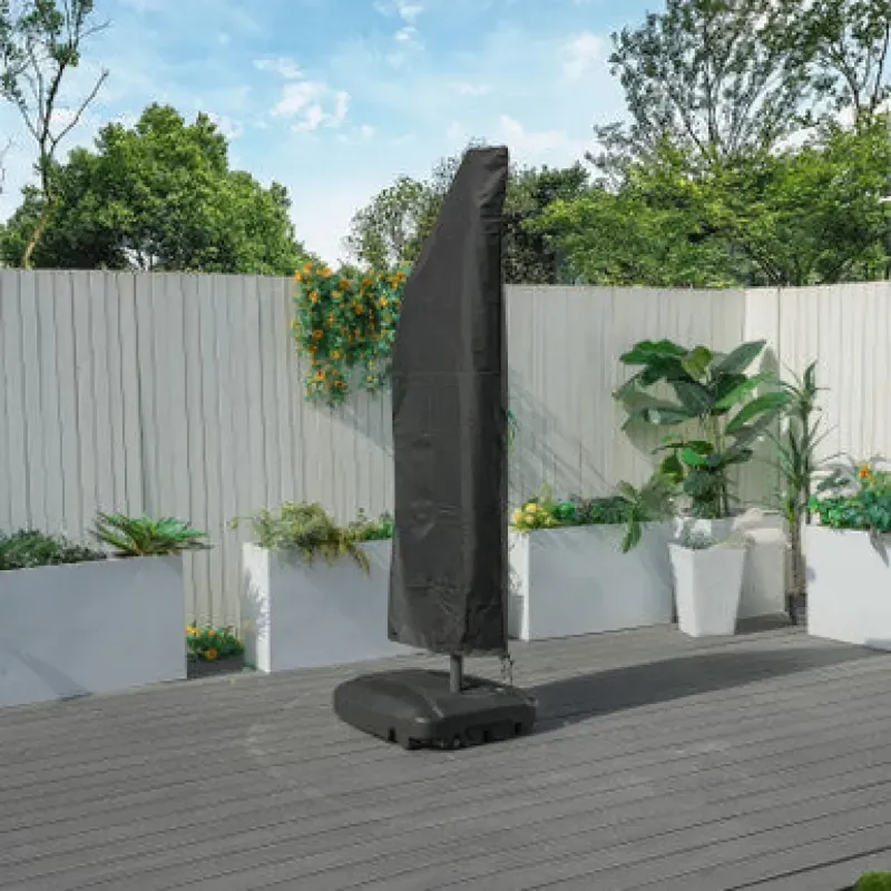 Premium Waterproof Cantilever Parasol Cover - Heavy Duty All-Weather Protection