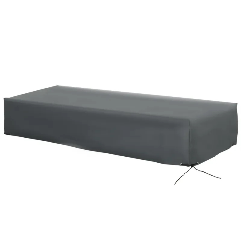 Outdoor Furniture Cover 200 x 73cm - Grey