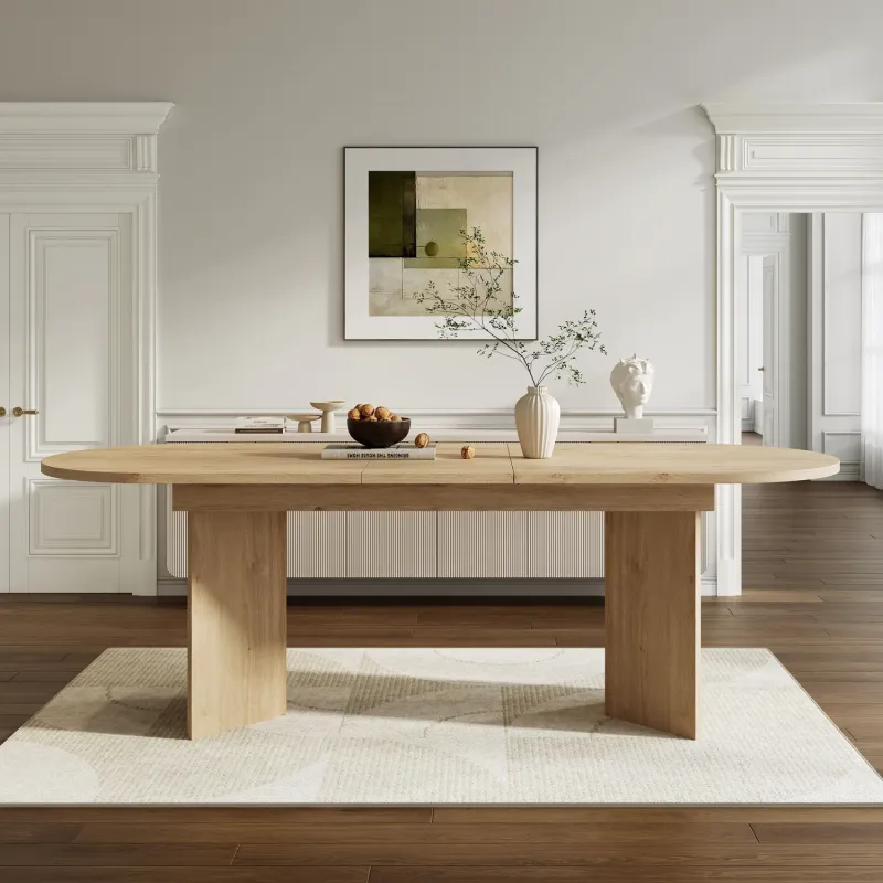Extendable Oak Dining Table 160/200cm