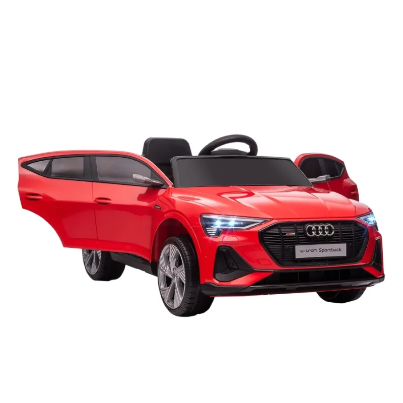 Audi E-tron Licensed 12V Kids' Ride On Electric Car - Red