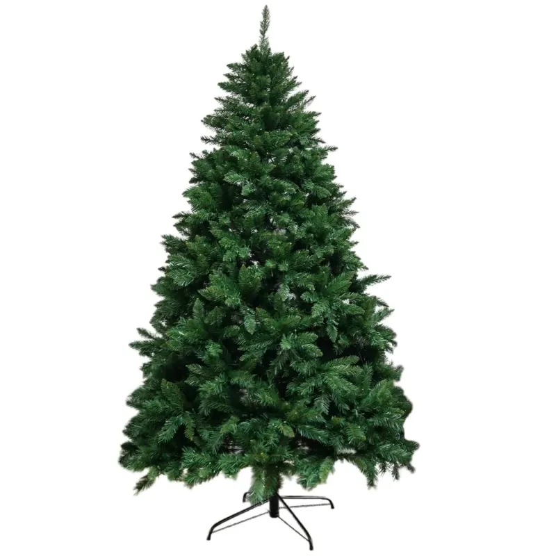 Realistic Artificial PVC Christmas Tree with Optional Warm White LED Lights