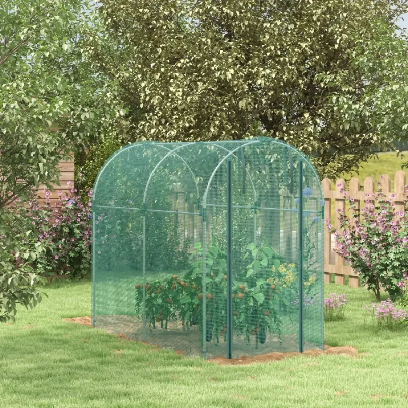 2.4m x 1.2m Walk-In Fruit and Vegetable Netting Cage