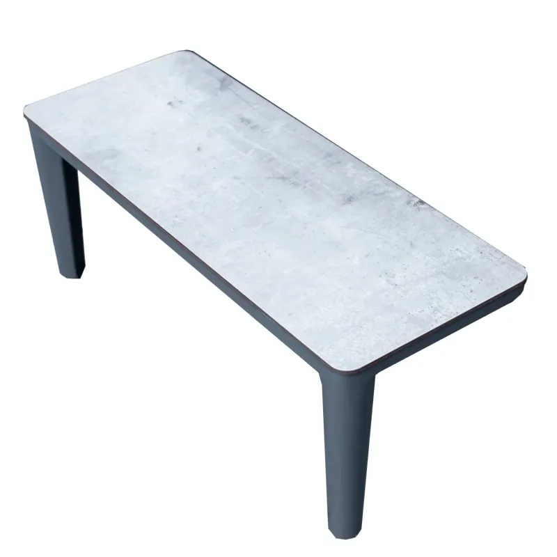 Aurel Aluminium Outdoor Side Table with HPL Top