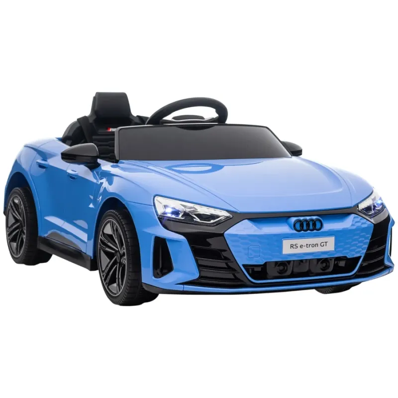 Licensed Audi RS E-Tron GT 12V Kids Electric Ride-On Car - Blue