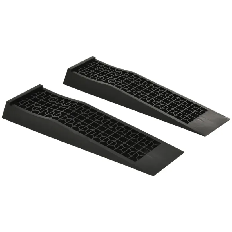 Pair of Low Entrance Plastic Curb Ramps - 3 Ton Capacity