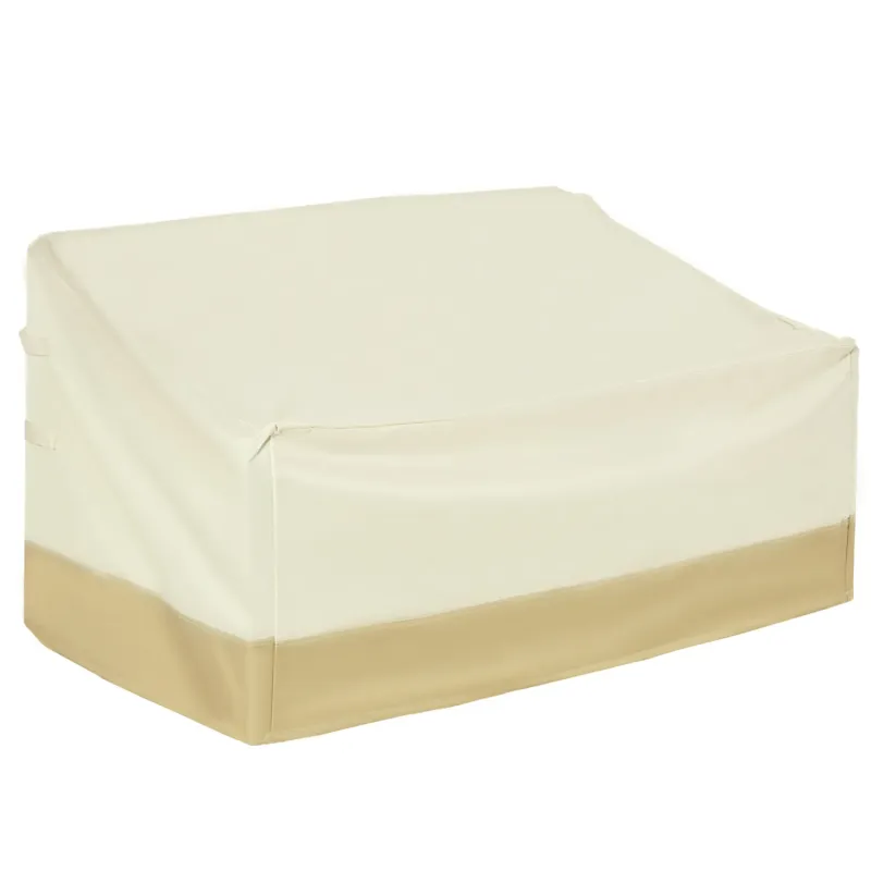 3-Seater Garden Sofa Cover, 600D Waterproof Oxford Cloth, 152cm