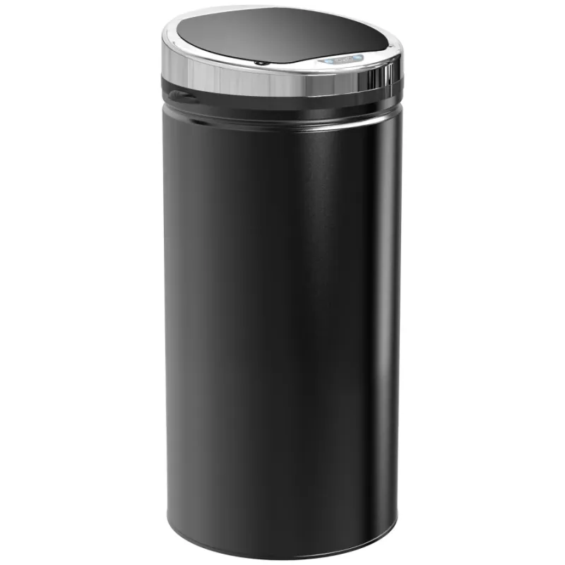 42L Automatic Sensor Kitchen Bin - Black