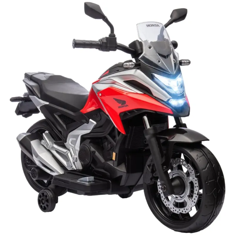 Honda Licensed Kids 12V Electric Motorbike - Red