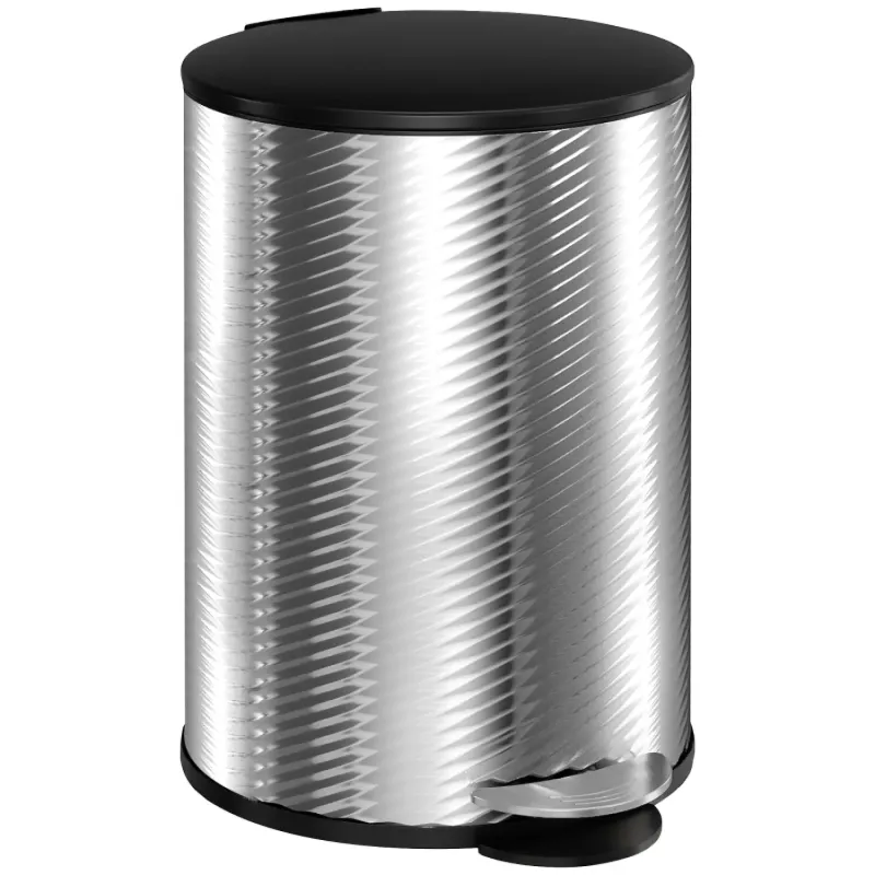 20L Stainless Steel Compact Kitchen Pedal Bin