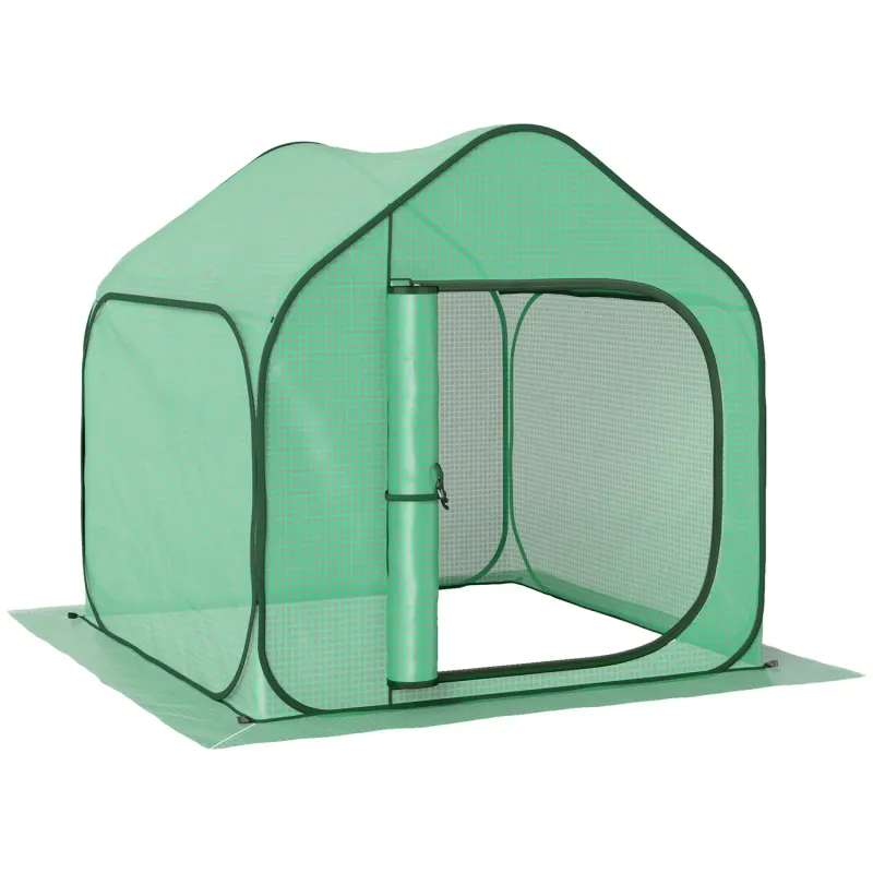 Pop-Up Greenhouse, 150 x 148cm - Green