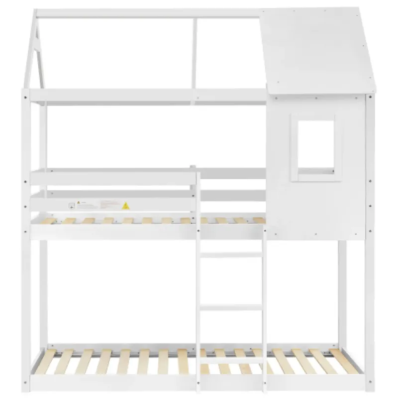 Tree House Mid Sleeper Bunk Bed with Reversible Ladder