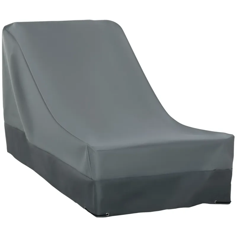 Rectangular Garden Furniture Cover, 600D Oxford Fabric - 200 x 86 x 82cm
