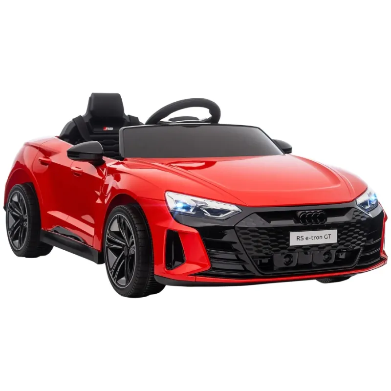 Audi Licensed RS E-tron GT 12V Kids Electric Ride-On Car - Red