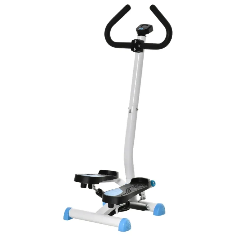 Twister Stepper with Adjustable Resistance and LCD Screen - Blue