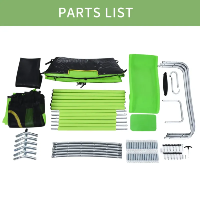 7ft Kids' Garden Trampoline with Slide and Ladder – Heavy Duty Indoor & Outdoor Bouncer