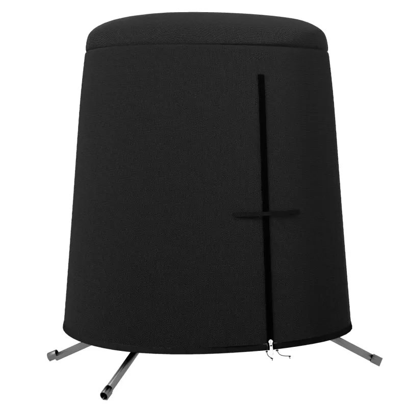 Hanging Egg Chair Protective Cover - Black, 196cm x 230cm