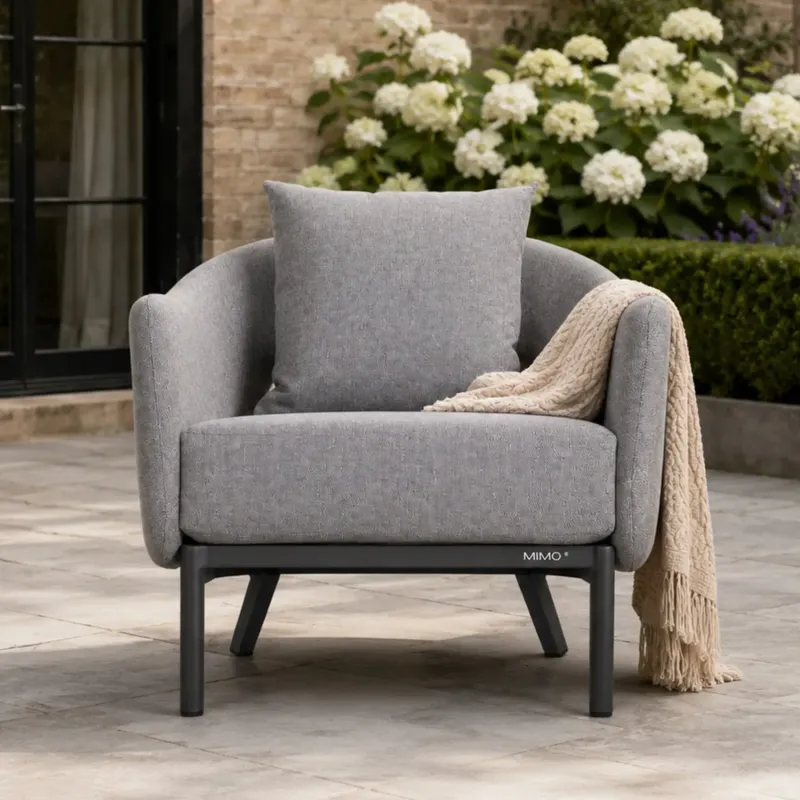 VELORA Aluminium Outdoor Garden Armchair