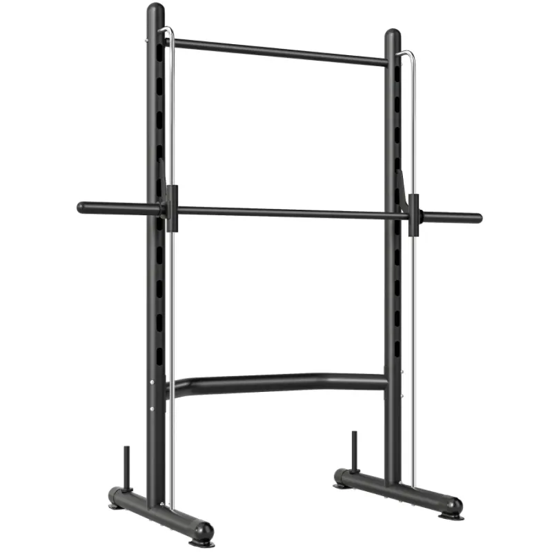 Multi-Function Adjustable Squat Rack with Pull-Up Bar and 100kg Barbell