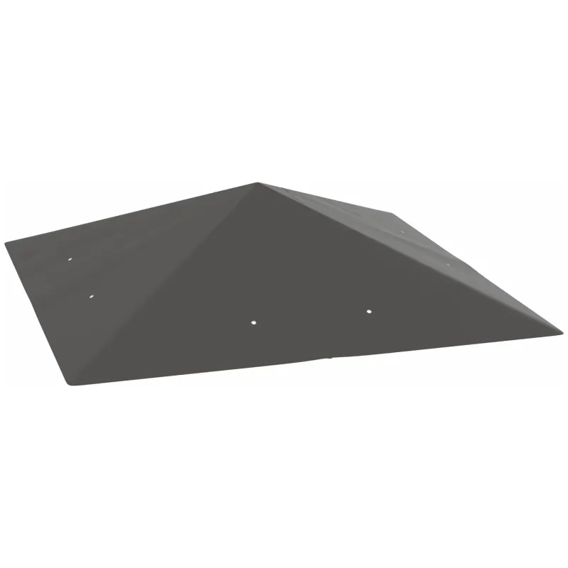 3 x 3m Gazebo Replacement Canopy Cover - Grey