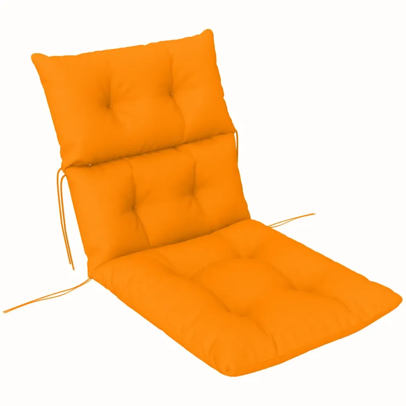 Rocking Chair Garden Cushion - Orange, 115 x 56cm