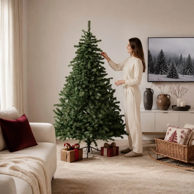 6ft Realistic Full Green Artificial Christmas Tree