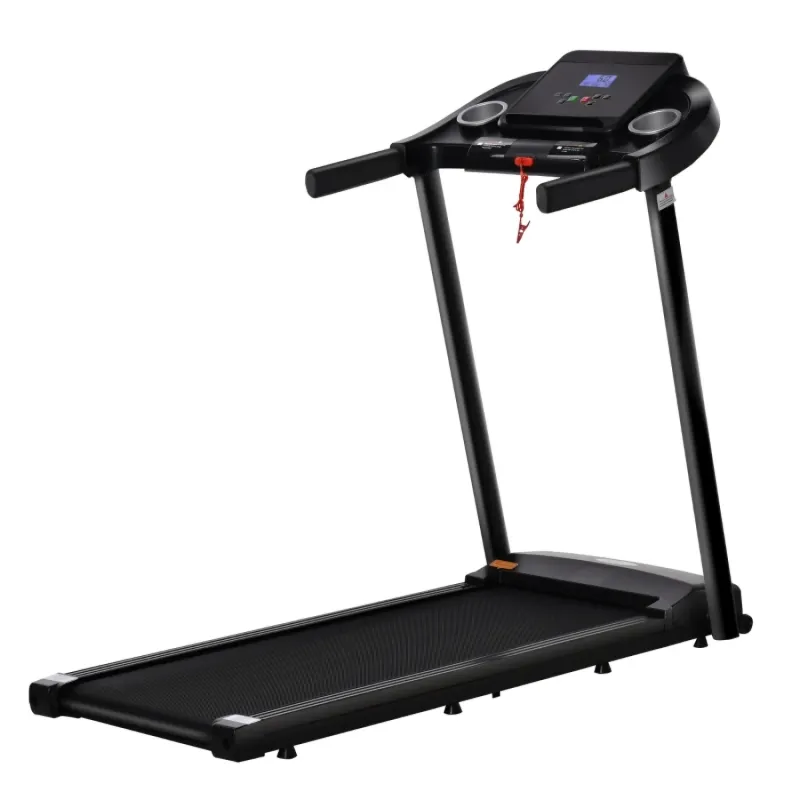 Home Electric Motorised Treadmill with LED Display and 12 Pre-set Programmes