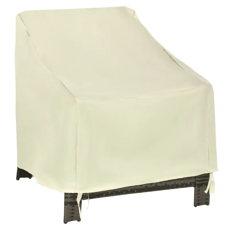Single Chair Outdoor Furniture Cover - 600D Waterproof Oxford Cloth - 68 x 87cm