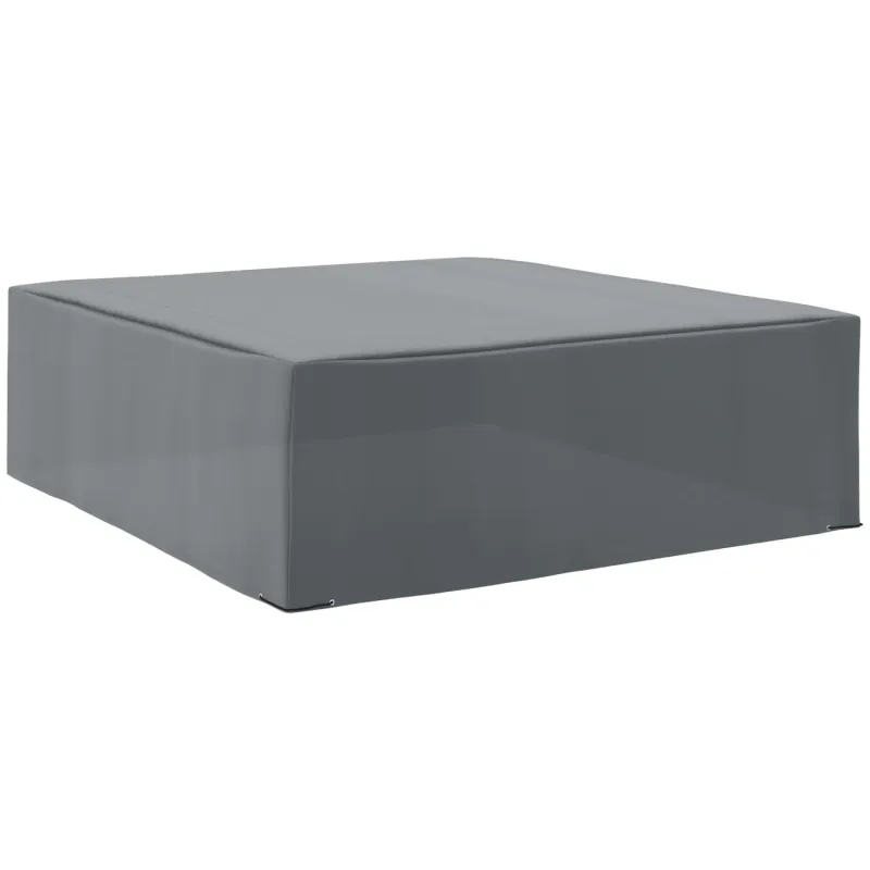 225cm x 210cm Outdoor Garden Furniture Cover - Grey