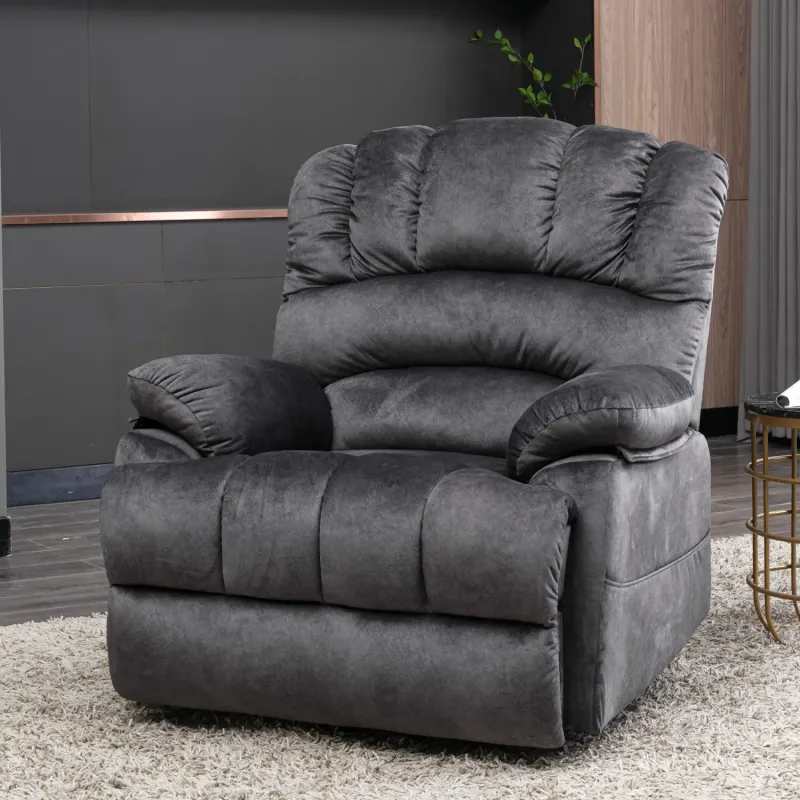 Electric Power Lift Rise and Recliner Armchair with Massage and Heat - Twill Fabric